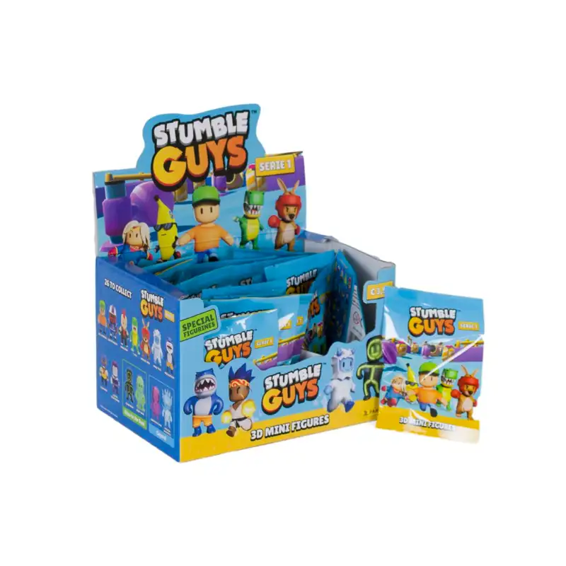 Pmi Kind Word Stumble Guys 420 Minifiguras 3D Surtido