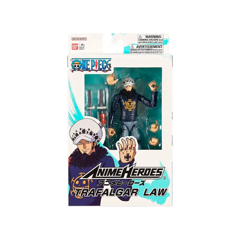 Bandai Namco 36937 Figures De Colección One Piece Trafalgar Law