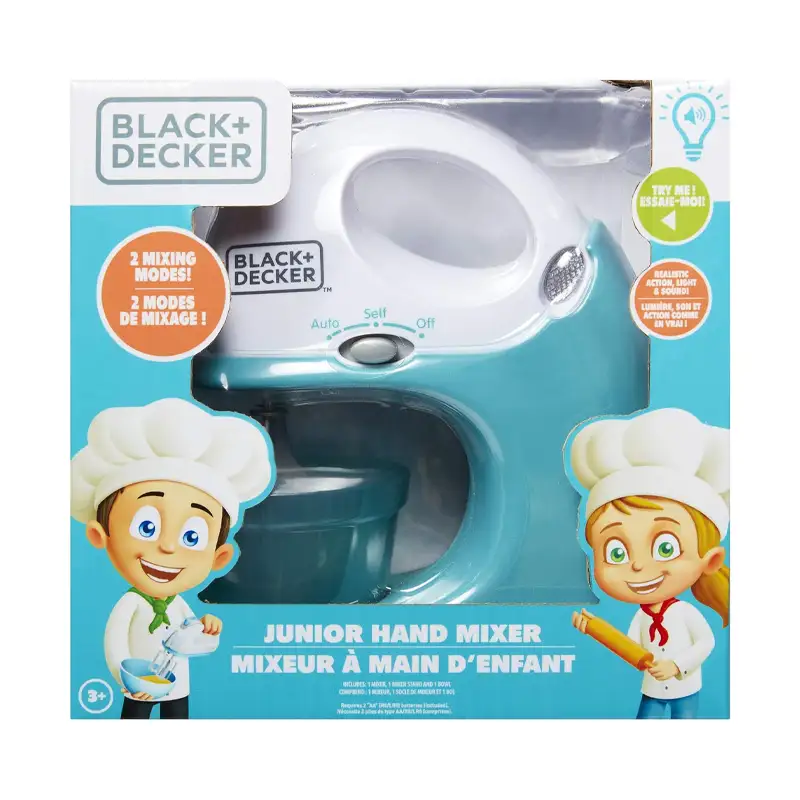Jakks Pacific Black + Decker 95126-2L-Rf1 Set Batidora De Mano Infantil
