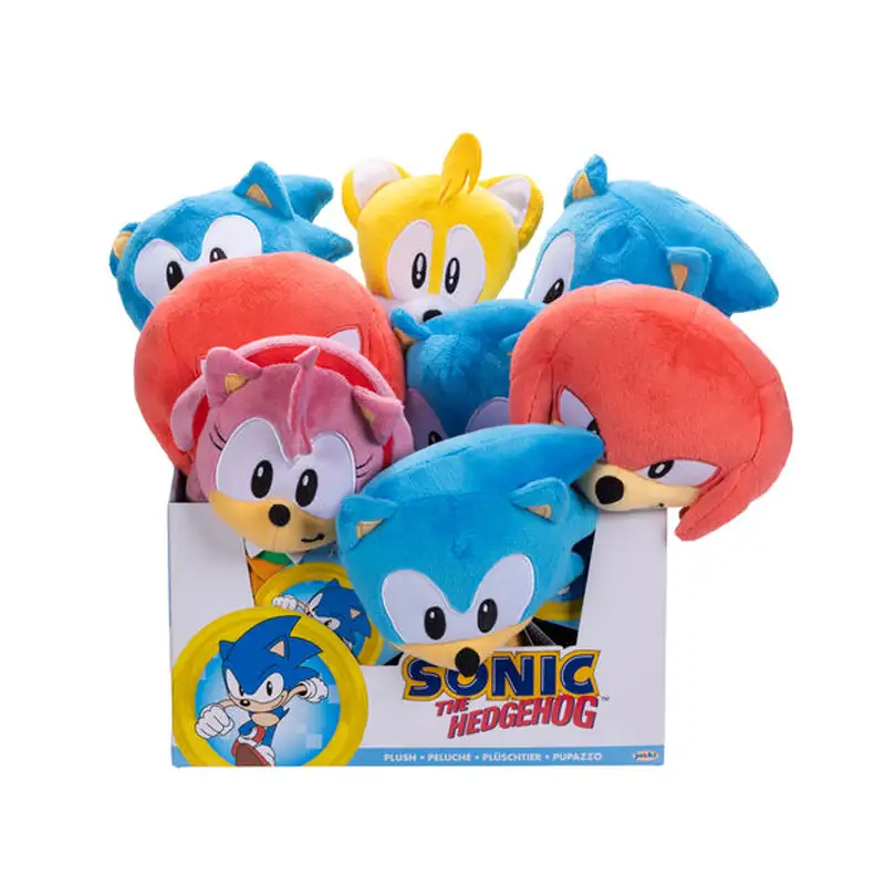 Jakks Pacific Sonic 423224-Pq Peluches Surtidos De 9 Pgl W11