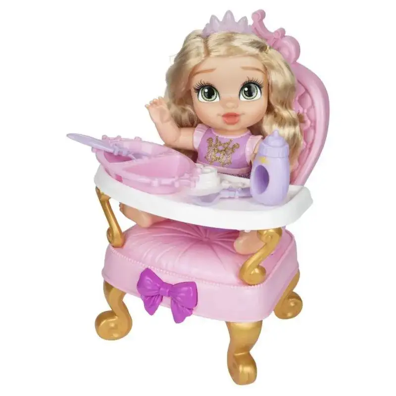 Jakks Pacific Disney Princesas 212384 Muñeca Bebé Surtida Con Accesorios Y Silla