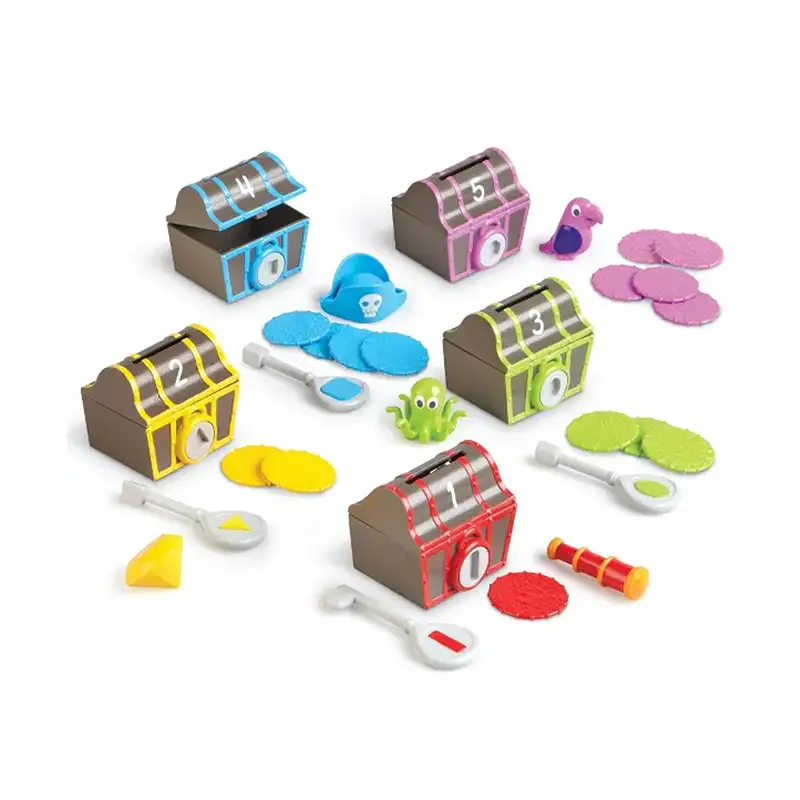Learning Resources  Ler6808 Set Tesoro Pirata Con Sorpresa