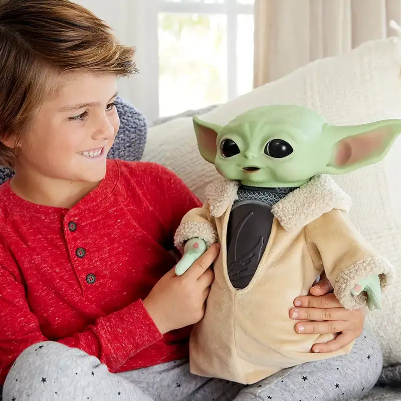 Mattel Star Wars Hpg49 Grogu Con Armadura Beskar