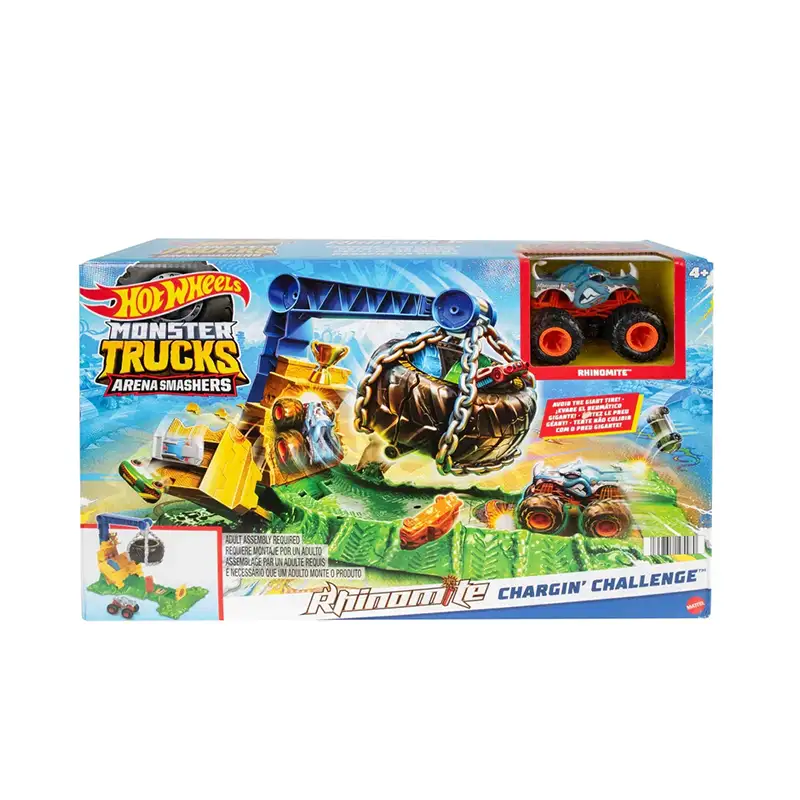 Mattel Hot Wheels Htp18 Monster Trucks Reto En La Selva