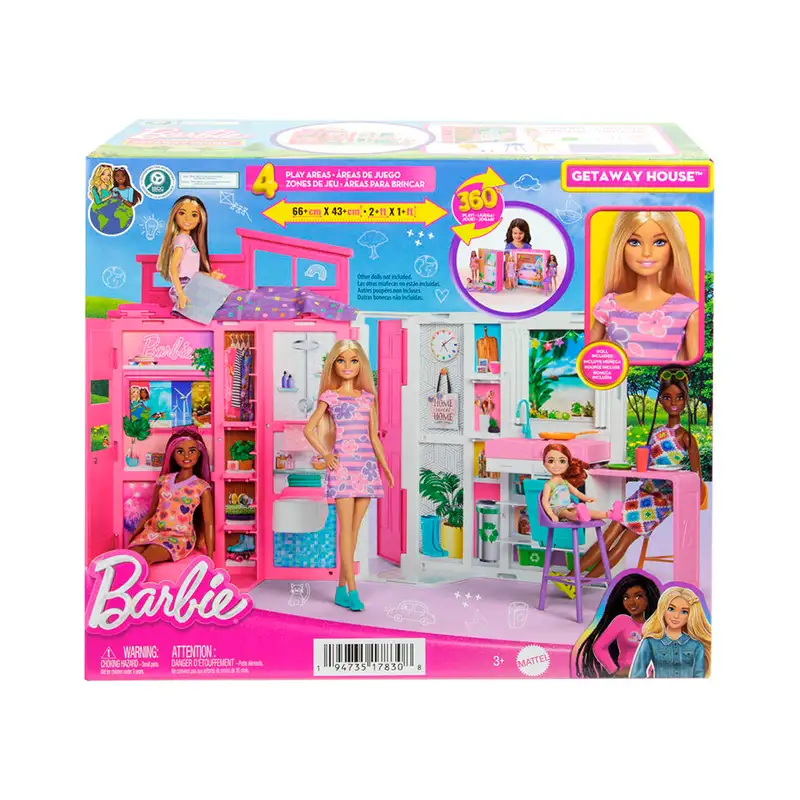 Mattel Barbie  Hrj77 Casa Glam Con Muñeca
