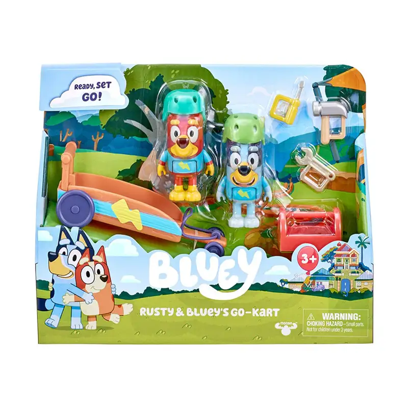 Moose Bluey 17356 Vehículo Con Figura S7 Surtido