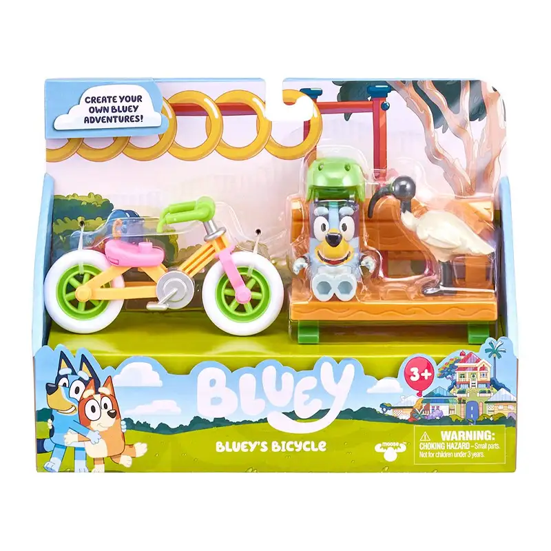 Moose Bluey 17356 Vehículo Con Figura S7 Surtido