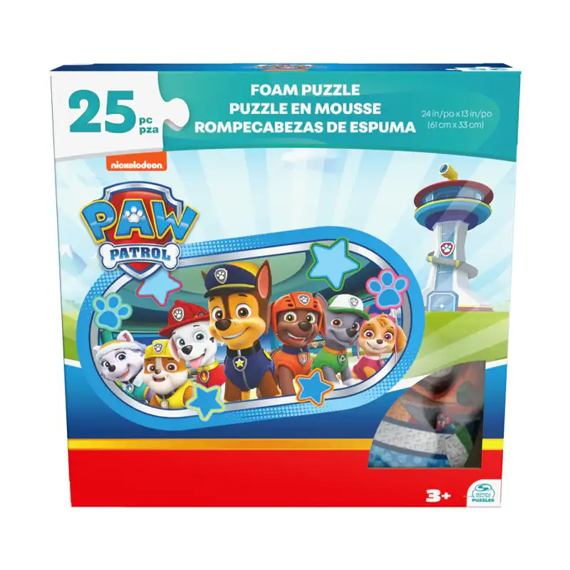 Spin Master Games 6066802 Paw Patrol Rompecabezas De Espuma 25 Pzs