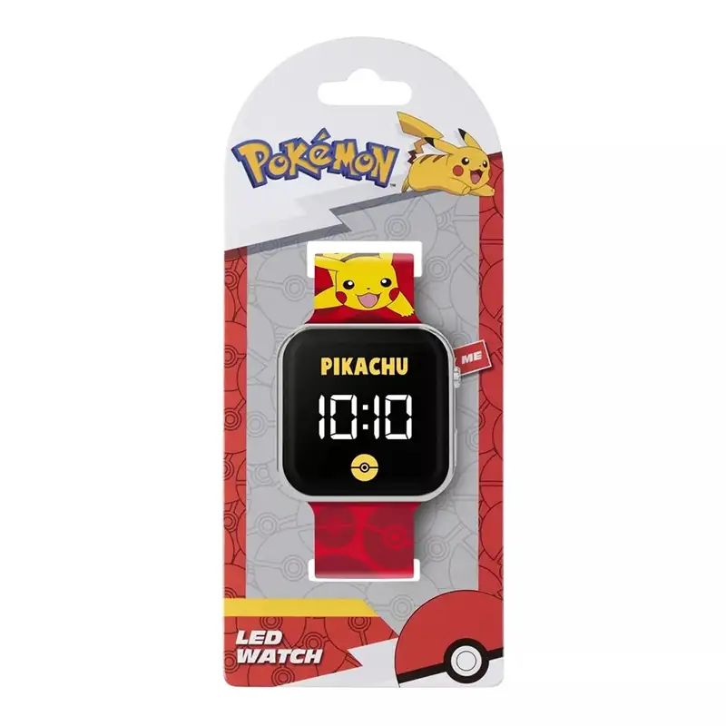 Boing Toys Pokemon Pok4405 Reloj Led Rojo