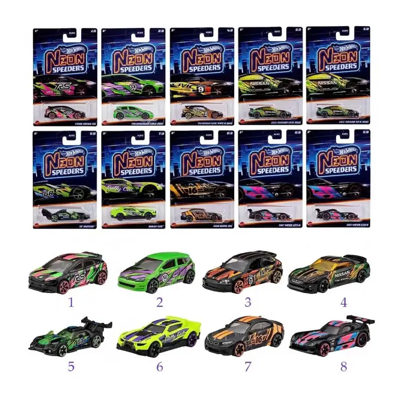 Mattel Hot Wheels Hlh72 Vehiculo Neon Speeders Surtido
