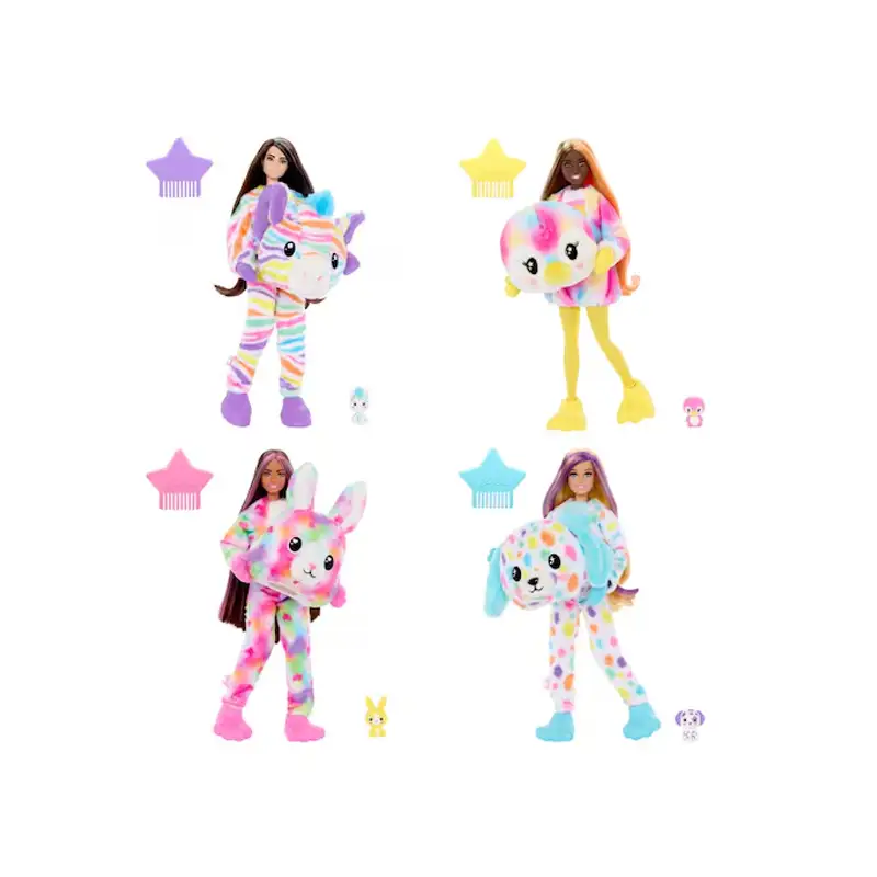 Mattel Barbie Hrk37 Muñeca Cutie Reveal Sueños De Colores Surtido
