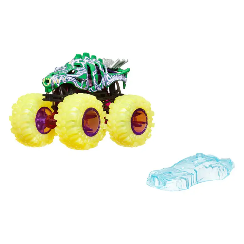 Mattel Hot Wheels Hyj19 Camión Presión Monster Trucks Power Smashers