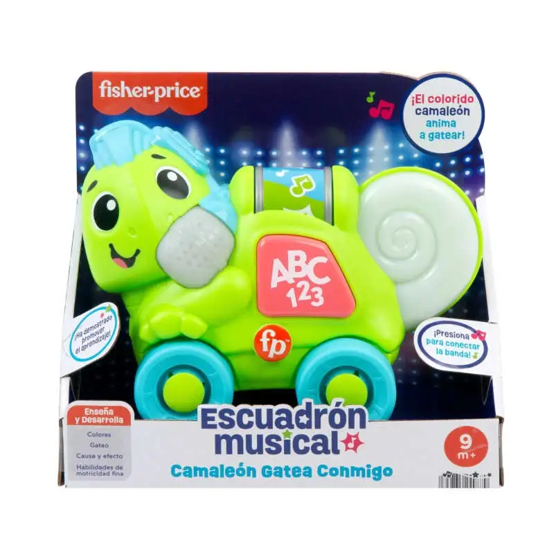 Mattel Fisher Price Hyl18 Camaleón Musical Intectivo Con Luces Abc
