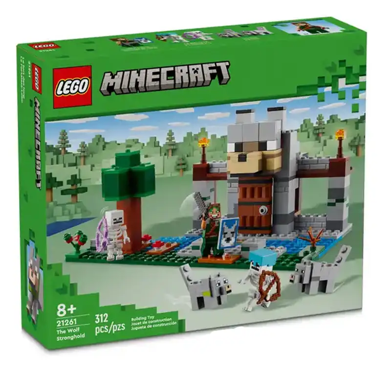 Lego Minecraft 21261 La Fortaleza Del Lobo