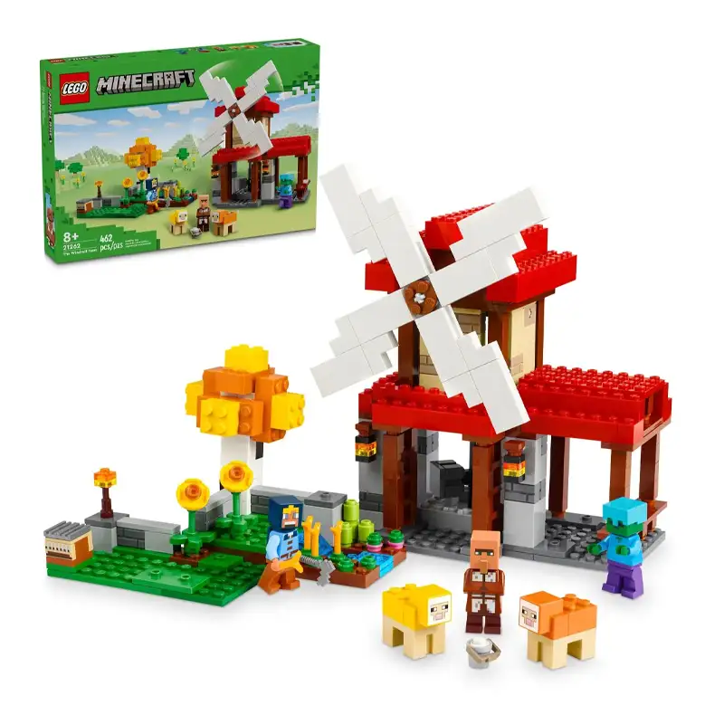 Lego Minecraft 21262 La Granja De Molinos De Viento