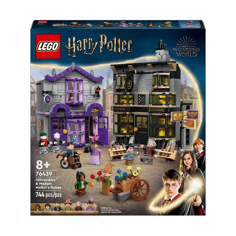 Lego Harry Potter 76439 Ollivanders Y Las Túnicas De Madam Malkin