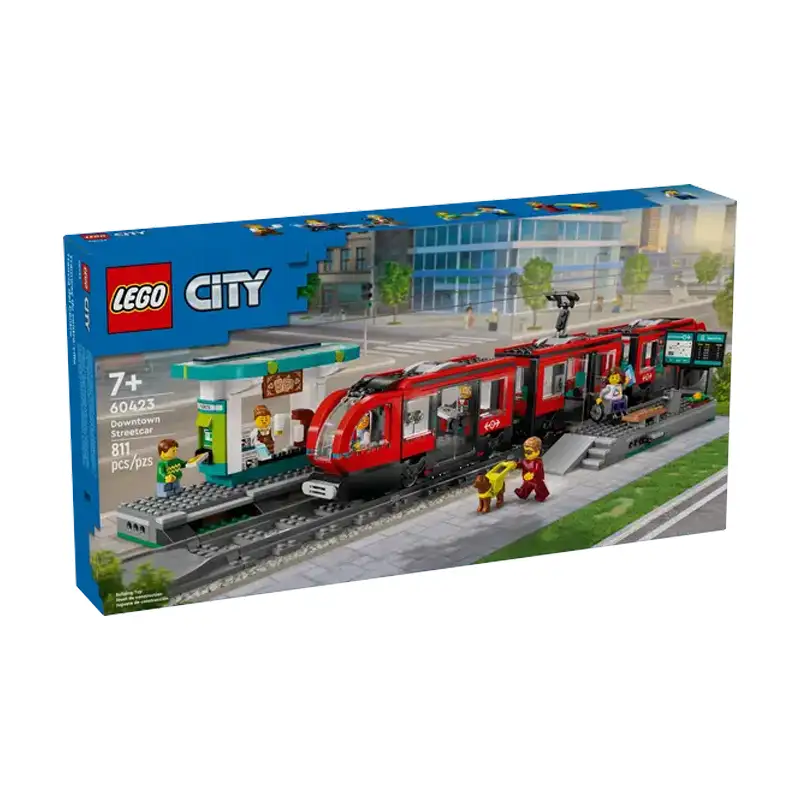 Lego City 60423 Tranvía Y Estación Del Centro De La Ciudad