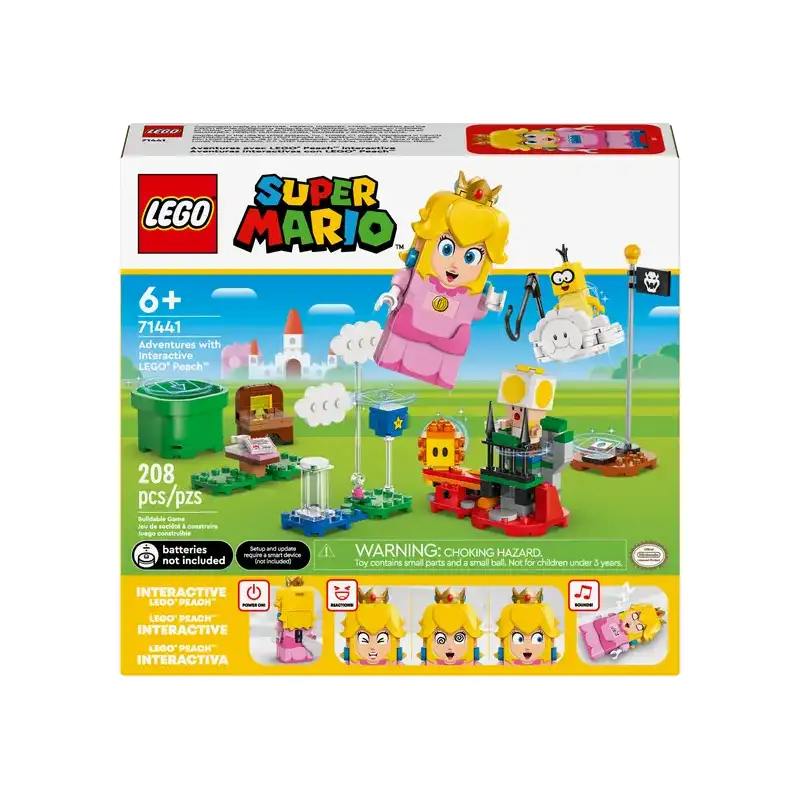 Lego Super Mario Bros 71441 Aventuras Peach Interactivo