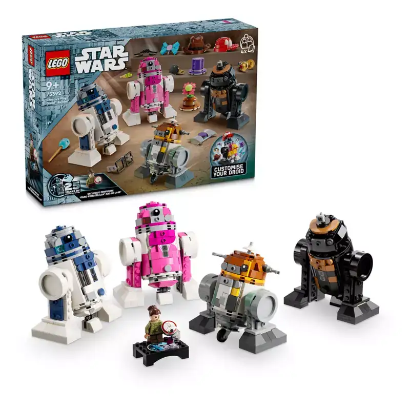 Lego Star Wars 75392 Constructor De Droides De Juego Creativo