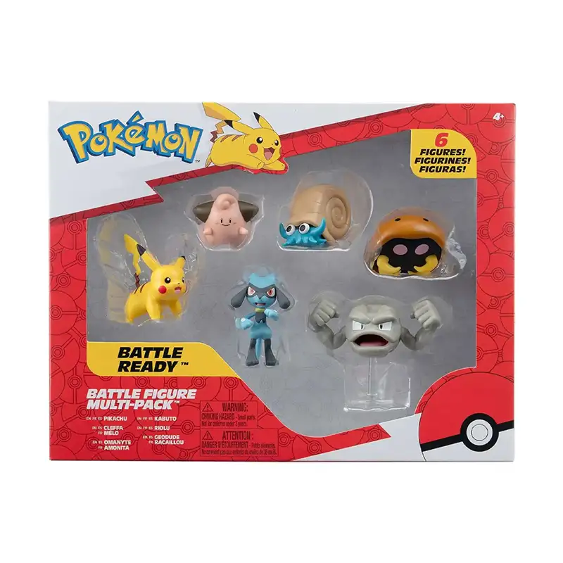 Jazwares Pokémon Pkw2469 Figura De Batalla Multi Pack Surtido