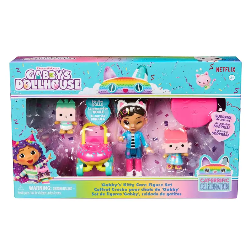 Spin Master Gabbys Dollhouse 6069425 Set Cuidado De Gatitos