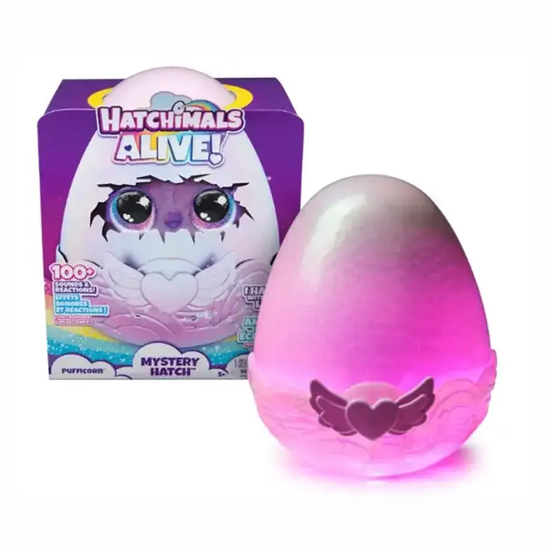 Spin Master Hatchimals 6069132 Huevo Pufficorn Interactivo