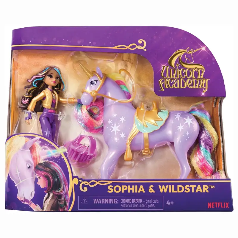Spin Master Unicorn Academy 6071175 Muñeca X 1 C/ Unicornio Surtido