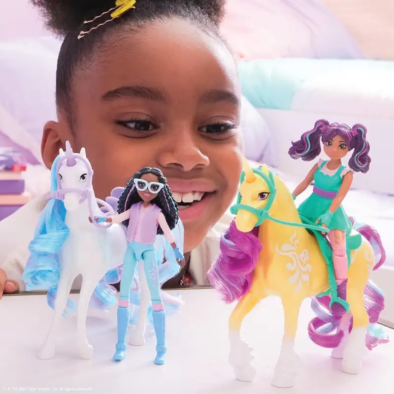 Spin Master Unicorn Academy 6071175 Muñeca X 1 C/ Unicornio Surtido
