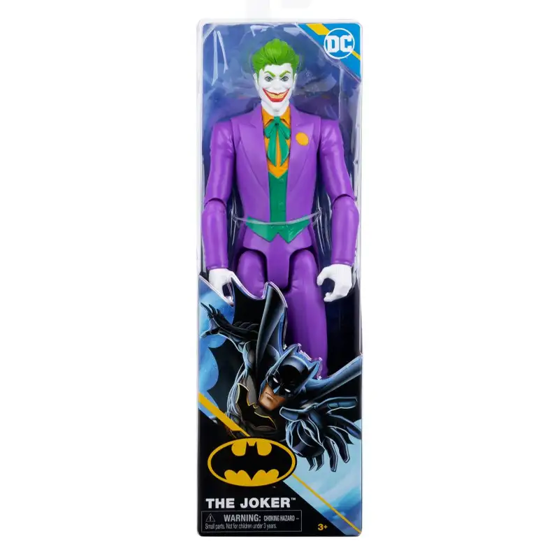 Spin Master Dc Comics 6060344 Batman Figura 12Plg Joker Teck