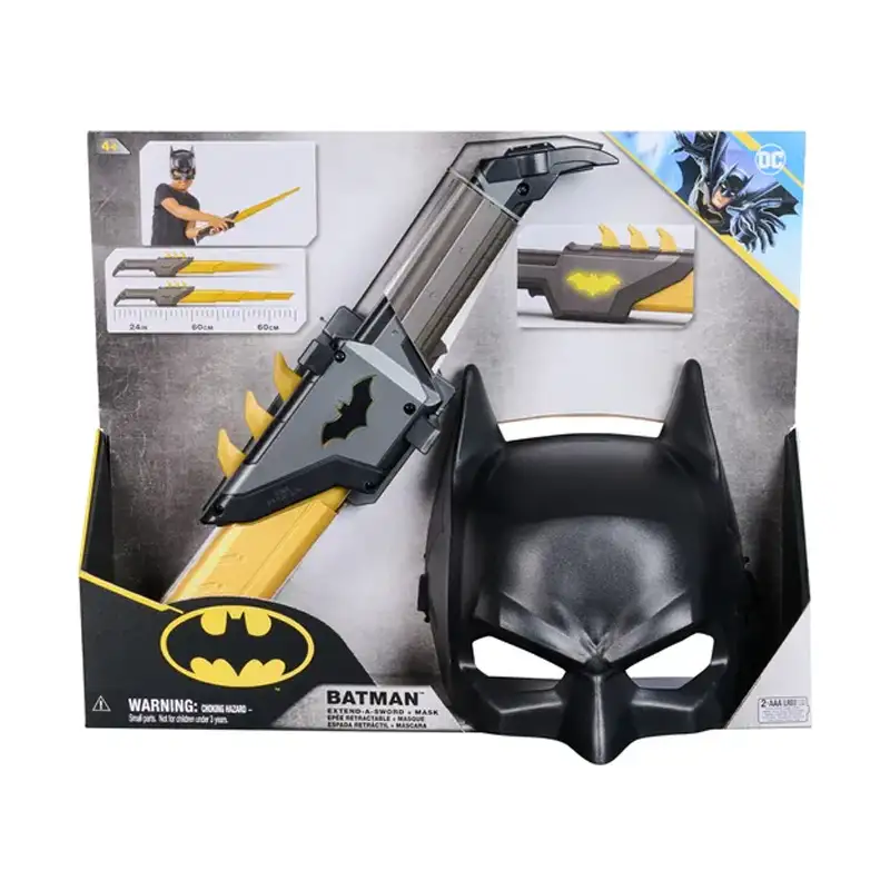 Spin Master Dc Comics 6071112 Batman Set Espada + Máscara