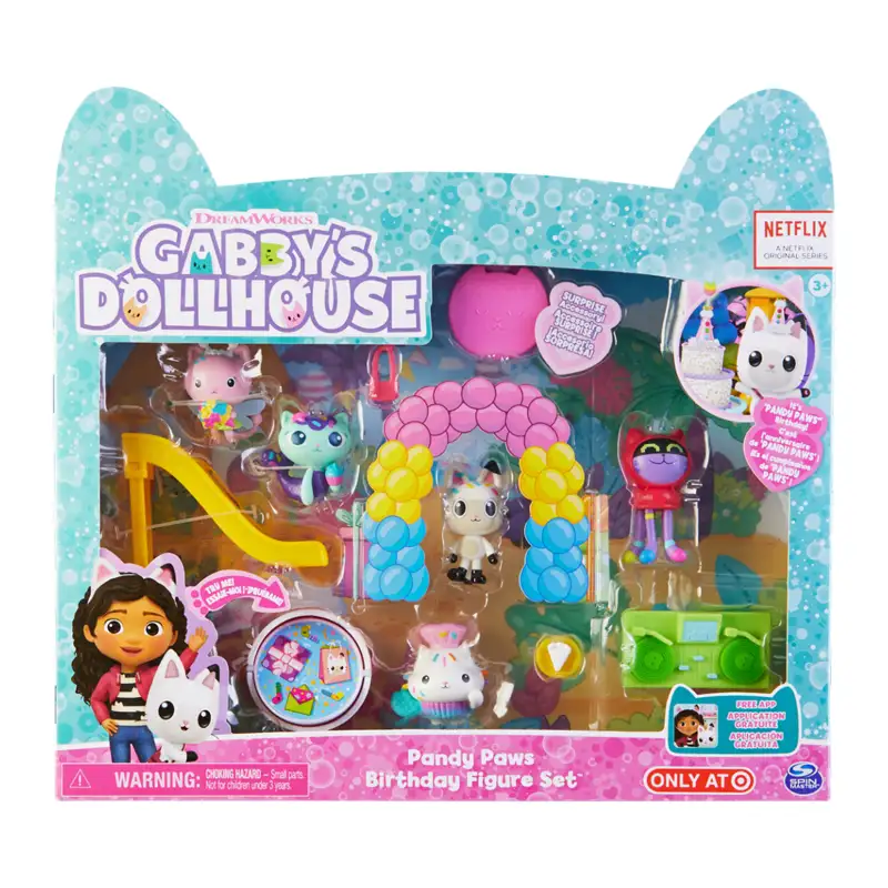 Spin Master Gabbys Dollhouse 6069141 Set Figuras Cumpleaños