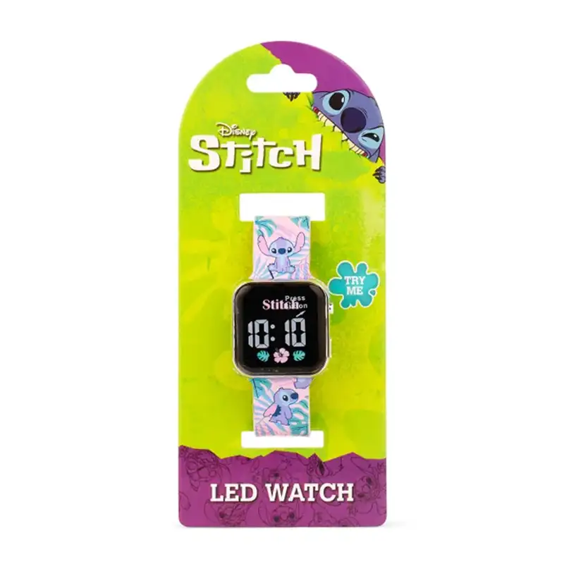 Boing Toys Disney Las4091 Reloj Lilo & Stitch Led