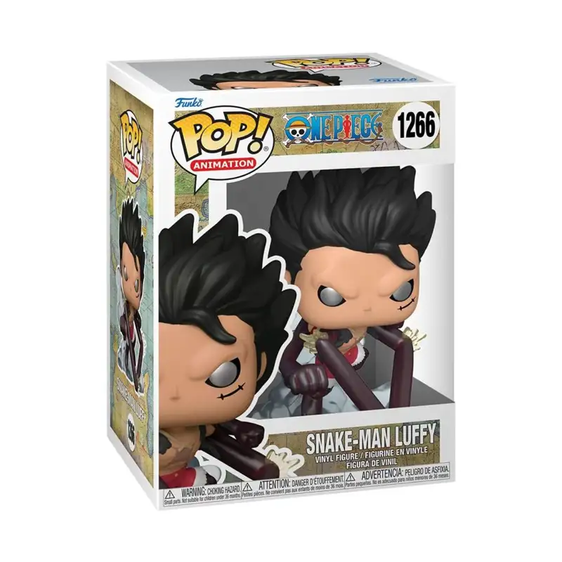 Figura De Accion Funko Pop One Piece #1266 Snake-Man Luffy