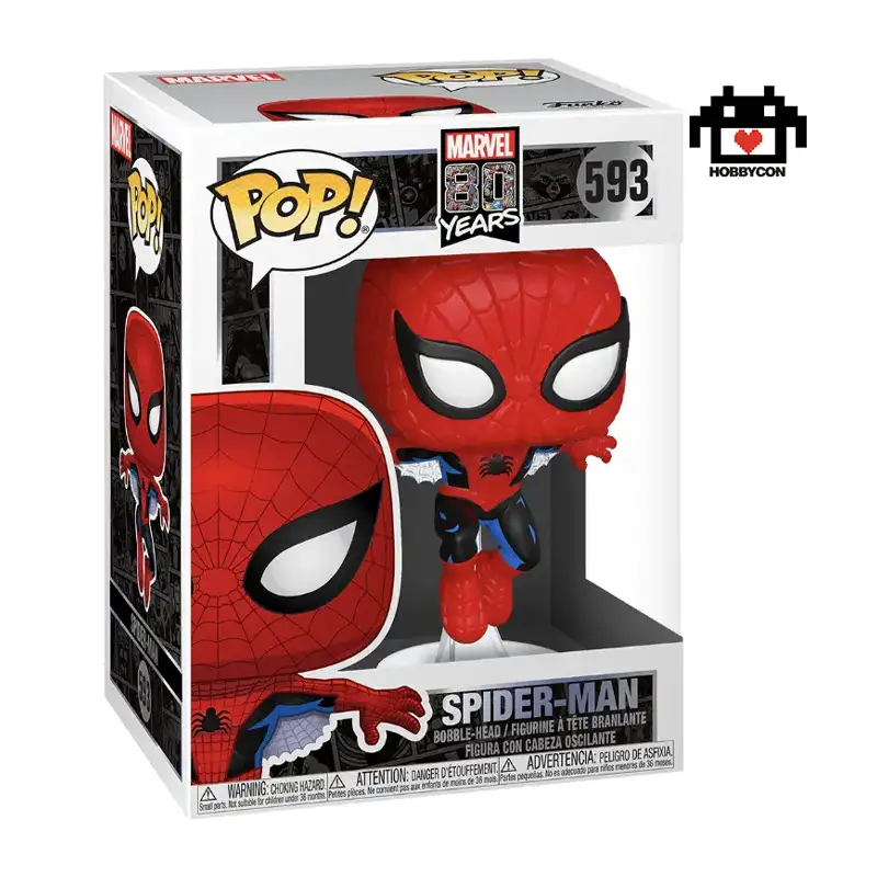 Funko Pop! 46952 Marvel 593 Spider-Man
