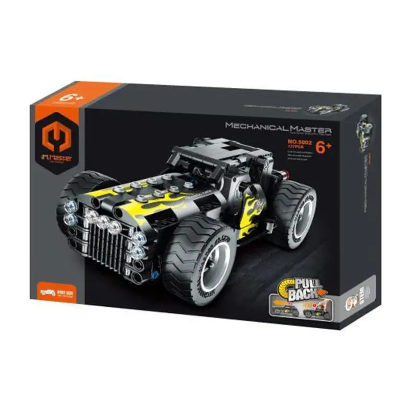 Im.Master Mechanical Master 5802 Carro Pull Back 177 Pcs Surtido