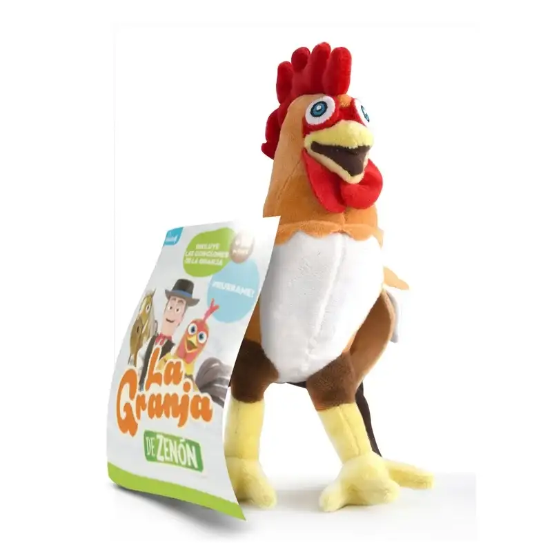 Granja De Zenon  8037Ap Peluche Musical 20 Cm Bartolito