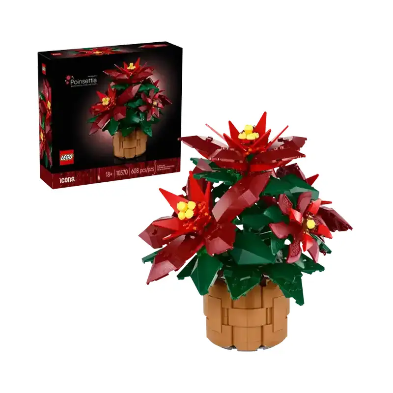 Lego Icons 10370 Flor De Pascua