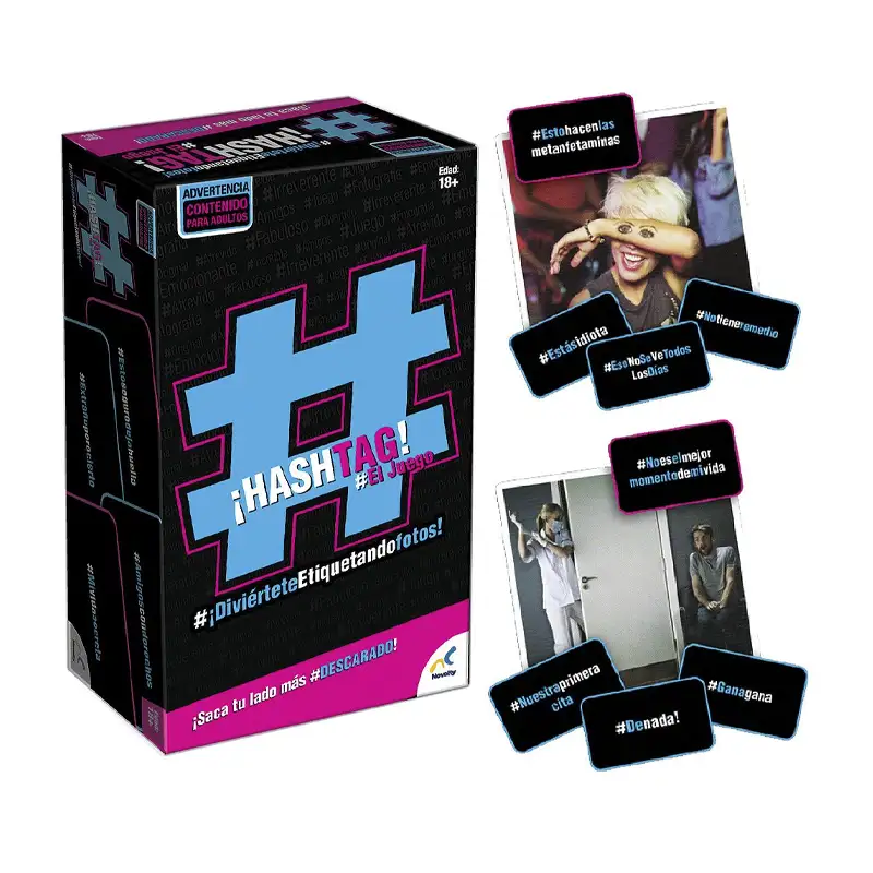 Novelty  Jca-1666 Juego De Mesa ¡Hashtag!