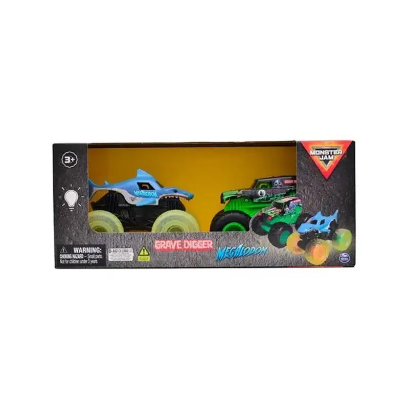 Spin Master Monster Jam 6071482 Pack Vehículo X2 1:43