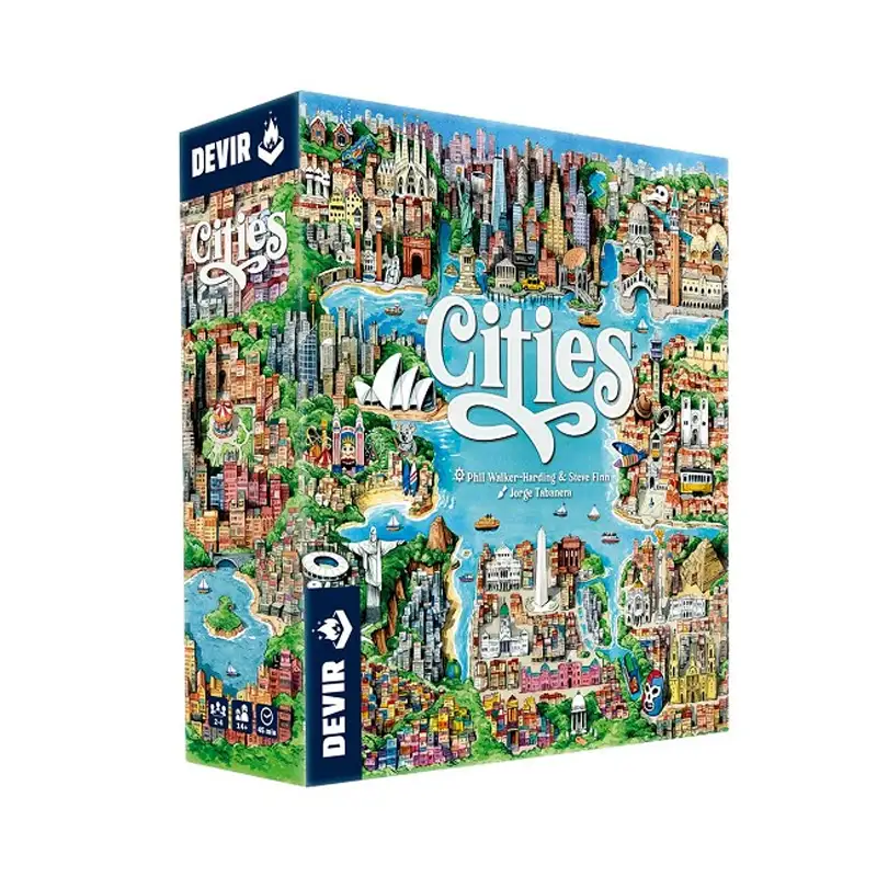 Devir Games 04K2 Juego De Mesa Cities