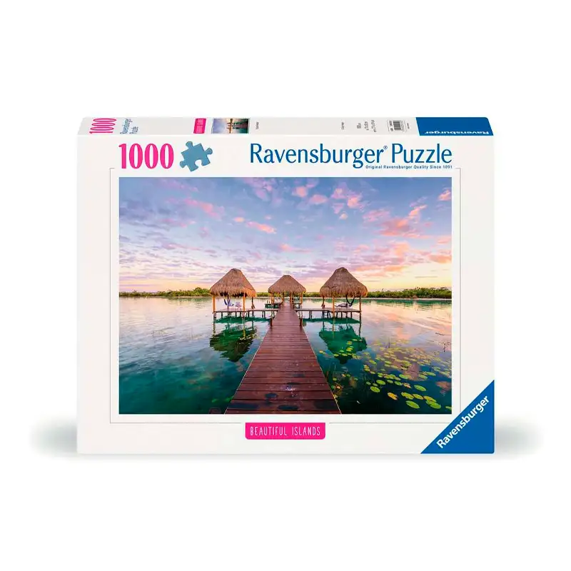 Ravensburger Rompecabezas 12000155 Vista Superior De Las Islas Bellas 1000 Piezas