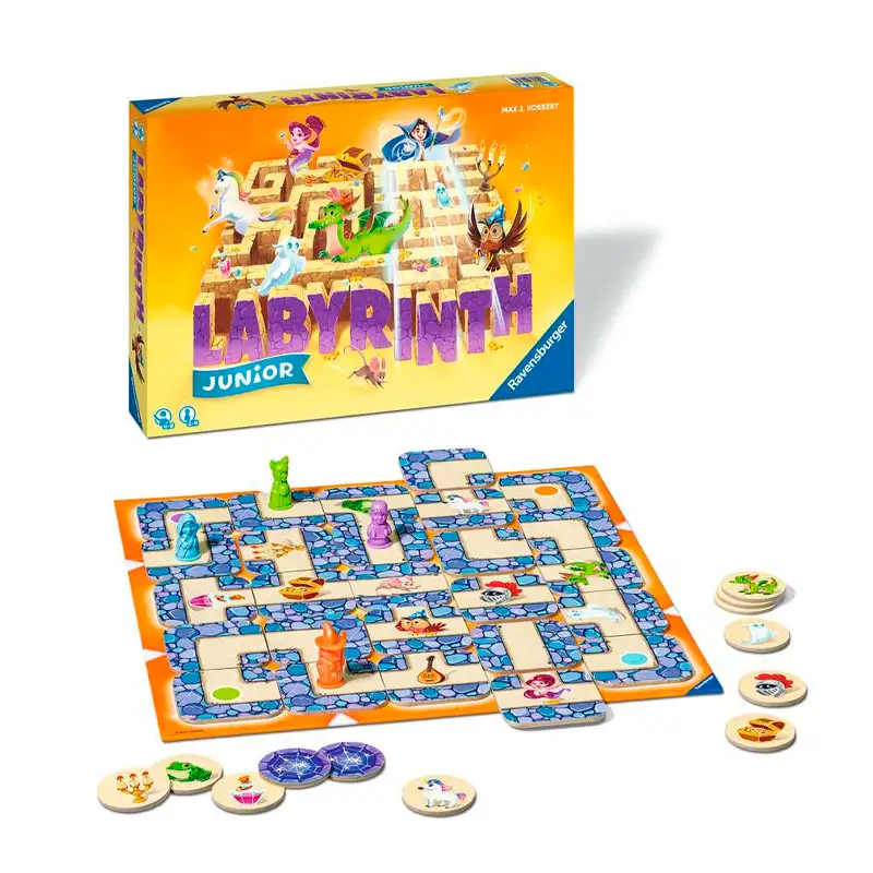 Ravensburger Games 20847 Juego De Mesa Laberinto Junior