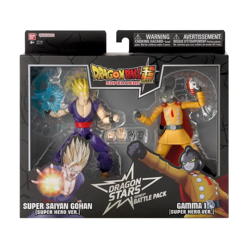 Bandai Namco 37177 Figura De Accion Dragon Ball Stars Pack Saiyan Gohan V Gamma I