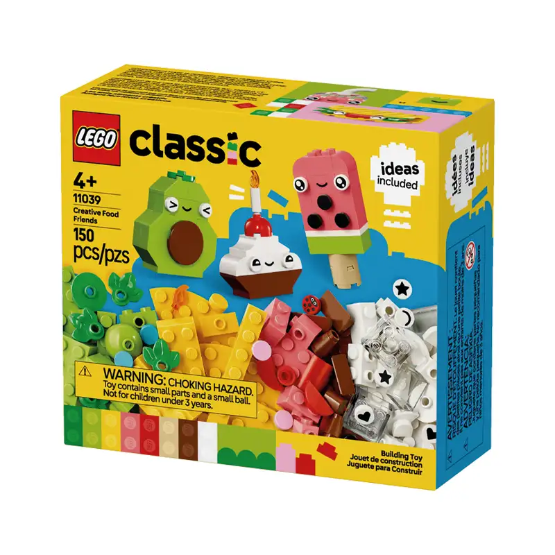 Lego Classic 11039 Amigos De La Comida Creativa