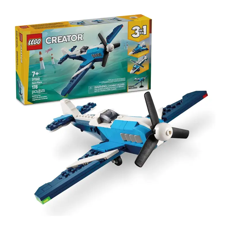 Lego Creator 31160 Aeronave: Avion De Carreras