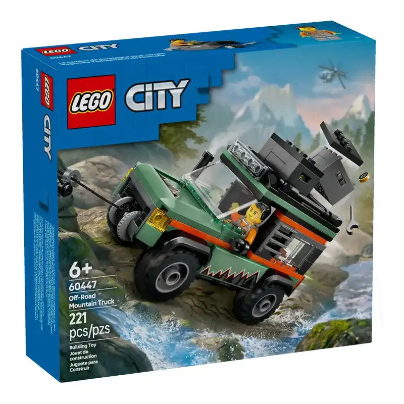 Lego City 60447 Camión Todoterreno De Montaña 4X4
