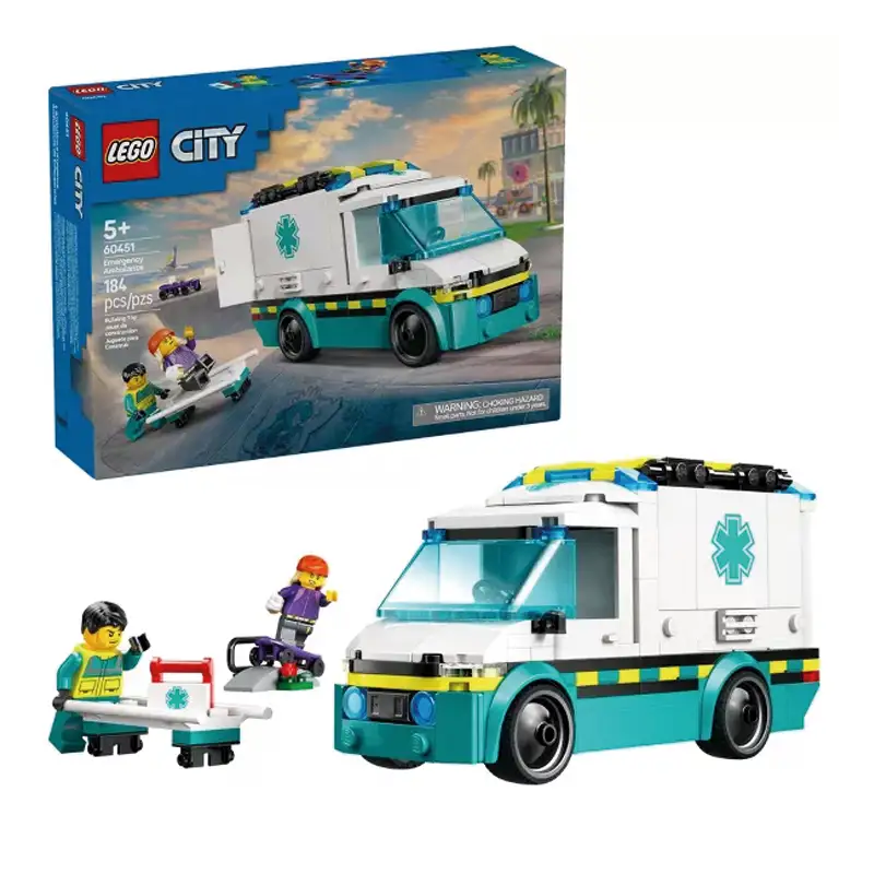 Lego City 60451 Ambulancia De Emergencia