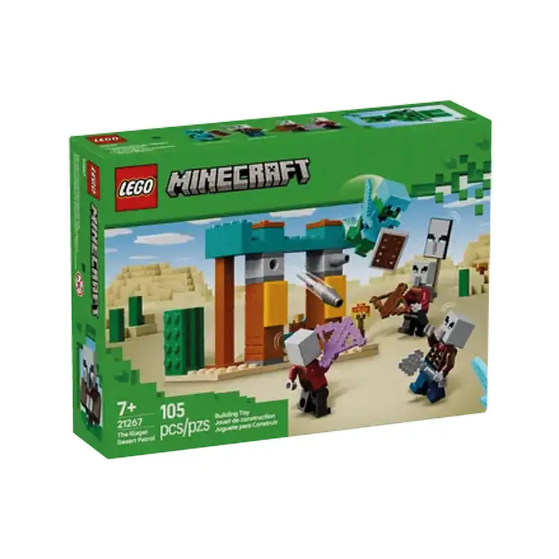 Lego Minecraft 21267 La Patrulla Del Desierto De Illager
