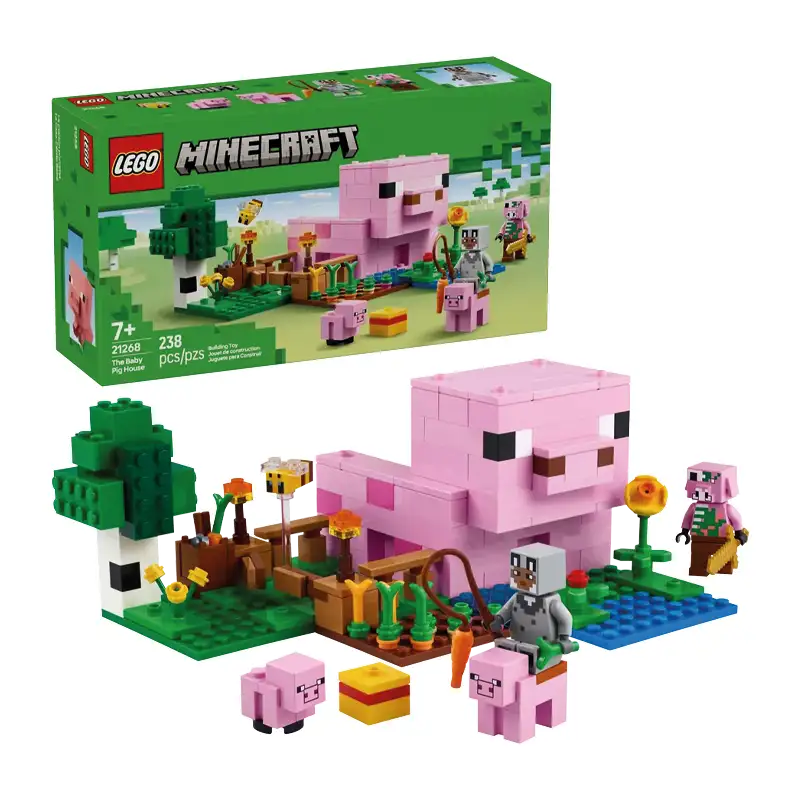 Lego Minecraft 21268 La Casa Del Cerdito