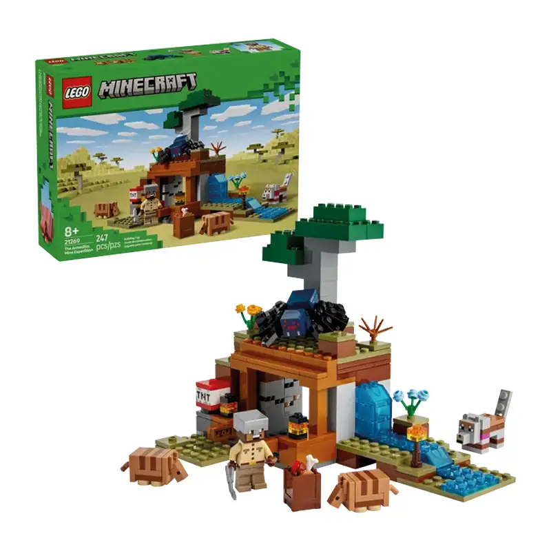 Lego Minecraft 21269 La Expedicion A La Mina Armadillo